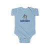 south shore chicago neighborhood south side chicago chicago fashion streetwear rainbow beach chicago hoodies historic black community black artists illustrator graphic baby onesie blue