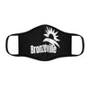 chicago bronzeville fitted face mask chicago hoodies chicago neighborhood streetwear black mask white letters historic bronzeville chicago black renaissance legacy collection tee shirt