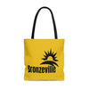 chicago bronzeville tote bag historic bronzeville chicago black renaissance legacy collection  chicago hoodies chicago neighborhood tote bag shopping bag black handle