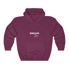 Load image into Gallery viewer, roseland chicago neighborhood far south side hoodie chicago hoodies chicago culture streetwear chicago fashion Dreadhead Cowboy burgundy
