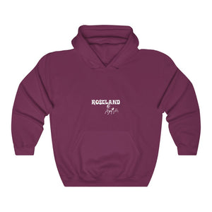 roseland chicago neighborhood far south side hoodie chicago hoodies chicago culture streetwear chicago fashion Dreadhead Cowboy burgundy