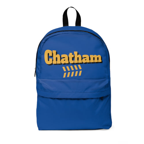 chicago chatham neighborhood hoodie south side community simeon high school backpack chicago hoodies chicago culture royal blue chicago streetwear book bag