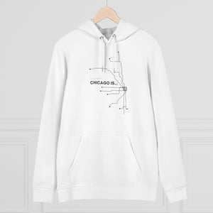 white black organic map chicago hoodies chicago hoodies signature streetwear collection not for tourists chicago is my kind of town on the map best city ever chicago fashion celebrate chicago