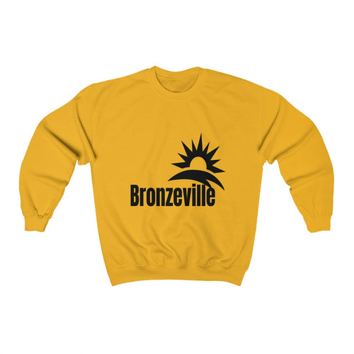 gold chicago bronzeville sweatshirt chicago hoodies unisex chicago neighborhood historic bronzeville chicago black renaissance legacy collection
