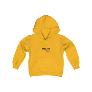 roseland chicago neighborhood far south side kids hoodie chicago hoodies chicago culture streetwear chicago kids fashion Dreadhead Cowboy gold yellow