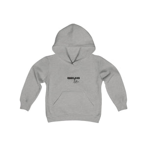 roseland chicago neighborhood far south side kids hoodie chicago hoodies chicago culture streetwear chicago kids fashion Dreadhead Cowboy grey gray