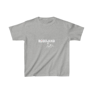 roseland chicago neighborhood far south side kids tee chicago hoodies chicago culture streetwear chicago kids fashion Dreadhead Cowboy kids t shirt gray grey