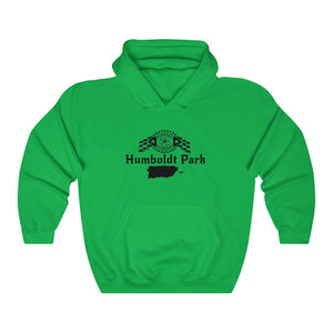 humboldt park chicago paseo boricua puerto rico puerto rican hoodie puerto rican flag humboldt park lagoon chicago neighborhood chicago hoodies green