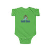 south shore chicago neighborhood south side chicago chicago fashion streetwear rainbow beach chicago hoodies historic black community black artists illustrator graphic baby onesie green
