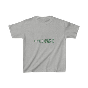 grey chicago hyde park kids t-shirt university museum parks lake michigan chicago hoodies unisex chicago neighborhood kids tee shirt chicago kidswear gray