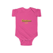 Load image into Gallery viewer, chicago chatham neighborhood infant onesie south side community simeon high school chicago hoodies chicago culture chicago baby babies infant wear hot pink

