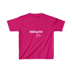 roseland chicago neighborhood far south side kids tee chicago hoodies chicago culture streetwear chicago kids fashion Dreadhead Cowboy kids t shirt hot pink