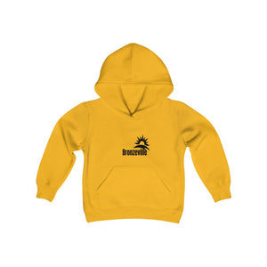 gold chicago bronzeville kids hoodie chicago hoodies unisex chicago neighborhood historic bronzeville chicago black renaissance legacy collection chicago kids wear