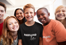 Load image into Gallery viewer, kids at school roseland chicago neighborhood far south side kids tee chicago hoodies chicago culture streetwear chicago kids fashion Dreadhead Cowboy kids t shirt

