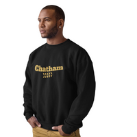 chicago chatham neighborhood sweatshirt south side community simeon high school chicago hoodies chicago culture chicago streetwear male model
