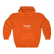 Load image into Gallery viewer, roseland chicago neighborhood far south side hoodie chicago hoodies chicago culture streetwear chicago fashion Dreadhead Cowboy orange
