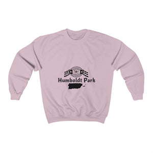 pink sweatshirt humboldt park chicago paseo boricua puerto rico puerto rican hoodie puerto rican flag humboldt park lagoon chicago neighborhood chicago hoodies streetwear