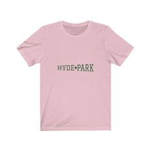 Load image into Gallery viewer, pink chicago hyde park t-shirt university museum parks lake michigan chicago hoodies unisex chicago neighborhood tee shirt
