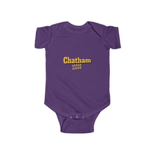 Load image into Gallery viewer, chicago chatham neighborhood infant onesie south side community simeon high school chicago hoodies chicago culture chicago baby babies infant wear purple
