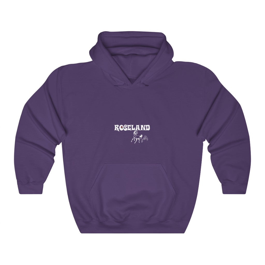roseland chicago neighborhood far south side hoodie chicago hoodies chicago culture streetwear chicago fashion Dreadhead Cowboy purple