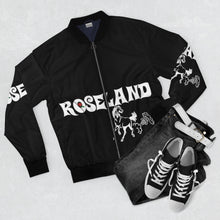 Load image into Gallery viewer, roseland chicago neighborhood far south side bomber jacket chicago hoodies chicago culture streetwear chicago fashion Dreadhead Cowboy fit styling outfit of the day jeans sneakers wardrobe
