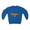 chicago chatham neighborhood sweatshirt south side community simeon high school chicago hoodies chicago culture royal blue chicago streetwear
