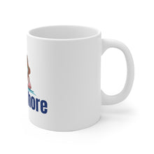 Load image into Gallery viewer, south shore chicago neighborhood south side chicago chicago fashion streetwear rainbow beach chicago hoodies historic black community black artists illustrator coffee mug
side view
