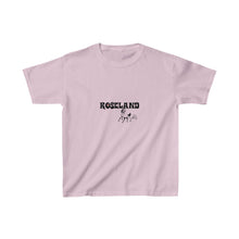 Load image into Gallery viewer, roseland chicago neighborhood far south side kids tee chicago hoodies chicago culture streetwear chicago kids fashion Dreadhead Cowboy kids t shirt blush pink slate pink light pink
