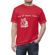 slept on by my haters red tee self worth underappreciated later haters on my grind rip haters getting the bag chicago t-shirt haterade