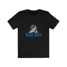 Load image into Gallery viewer, south shore chicago neighborhood south side chicago chicago fashion streetwear rainbow beach chicago hoodies historic black community black artists illustrator graphic tee
