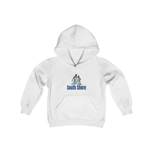 south shore chicago neighborhood south side chicago chicago fashion streetwear rainbow beach chicago hoodies historic black community black artists illustrator graphic kids hoodie
