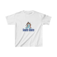 Load image into Gallery viewer, south shore chicago neighborhood south side chicago chicago fashion streetwear rainbow beach chicago hoodies historic black community black artists illustrator graphic kids tee


