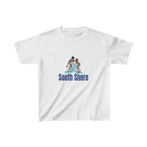 south shore chicago neighborhood south side chicago chicago fashion streetwear rainbow beach chicago hoodies historic black community black artists illustrator graphic kids tee
