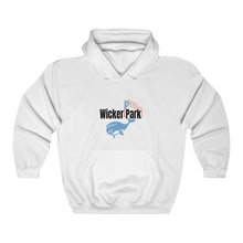 Load image into Gallery viewer, wicker park chicago puerto rican flag  chicago neighborhood chicago hoodies bucktown chicago fashion chicago streetwear graphic hoodie
