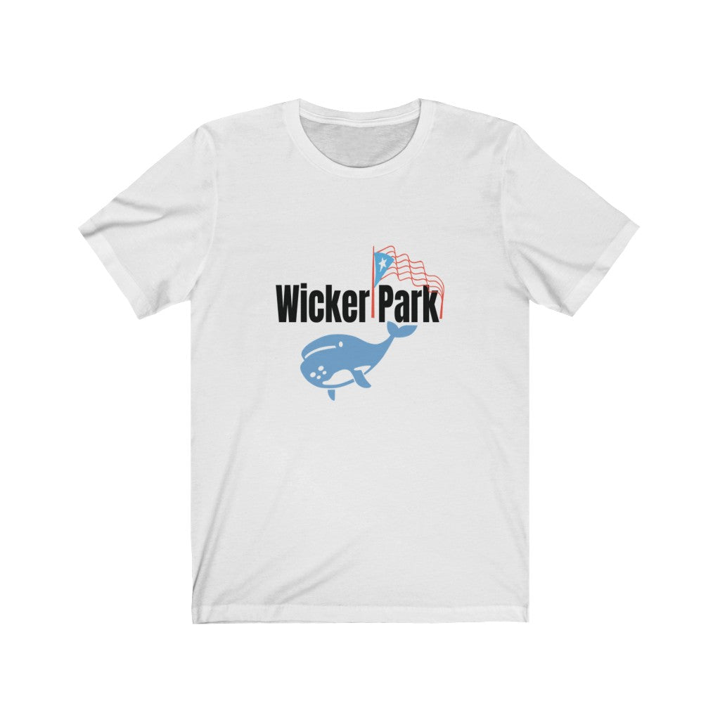 wicker park chicago puerto rican flag  chicago neighborhood chicago hoodies bucktown chicago fashion chicago streetwear graphic tee