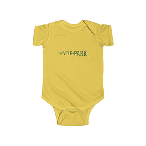 yellow chicago hyde park baby onesie university museum parks lake michigan chicago hoodies unisex chicago neighborhood infant wear chicago babies