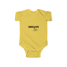 Load image into Gallery viewer, roseland chicago neighborhood far south side baby onesie chicago hoodies chicago culture chicago babies infant fashion Dreadhead Cowboy baby shower gifts yellow
