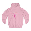 Pink Slept On Hoodie from Chicago Hoodies (back)