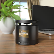Load image into Gallery viewer, Chicago Celebrity Metal Bluetooth Speaker and Wireless Charging Pad
