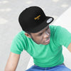 Black Chatham Unisex Flat Bill Hat