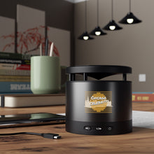 Load image into Gallery viewer, Chicago Celebrity Metal Bluetooth Speaker and Wireless Charging Pad
