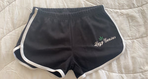 cannabis marijuana green leaf summer black shorts white trim chicago hoodies 