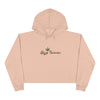 peach blush cannabis marijuana 420 crop hoodie chicago hoodies brand