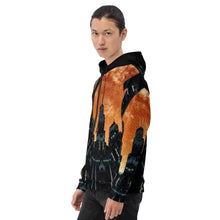 Load image into Gallery viewer, sears tower chicago skyline willis tower gotham city chi city hoodie graphic comic book throwback not for tourists chicago hoodies collection
