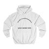 "At Risk" Text Unisex College Hoodie [multiple COLORS]