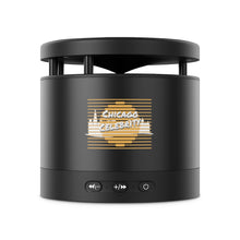 Load image into Gallery viewer, Chicago Celebrity Metal Bluetooth Speaker and Wireless Charging Pad
