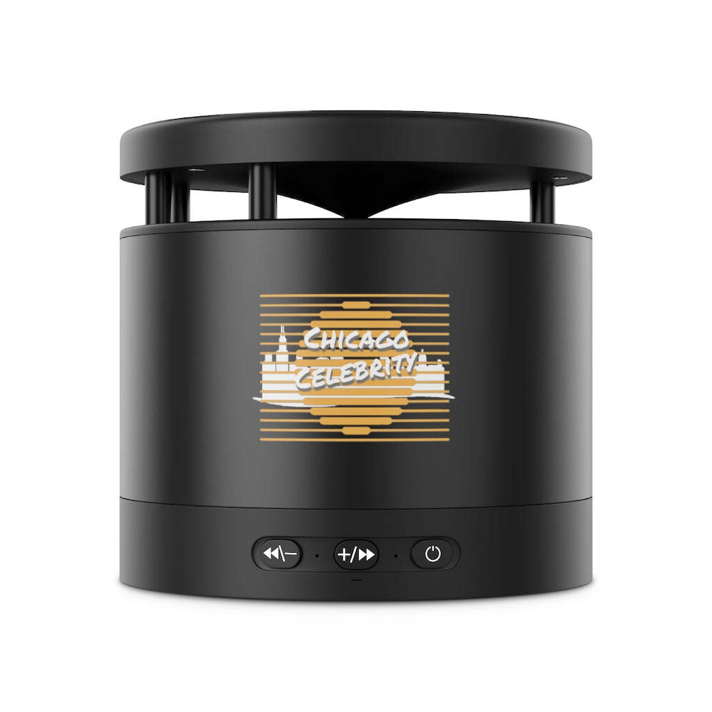 Chicago Celebrity Metal Bluetooth Speaker and Wireless Charging Pad