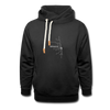Chicago Not For Tourists Shawl Collar Hoodie - black