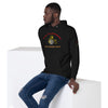 BLACK "At Risk" Graphic Unisex Pullover Hoodie