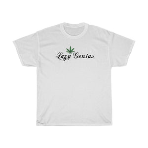 cannabis marijuana green leaf white cotton tee chicago hoodies lazy genius brand